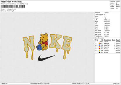 Swoosh Pooh Drip