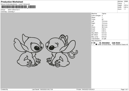 Stitch Outline