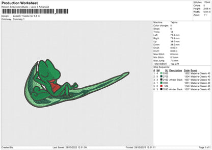 Treecko Swoosh