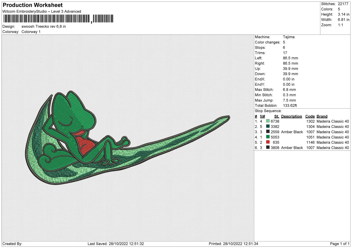 Treecko Swoosh