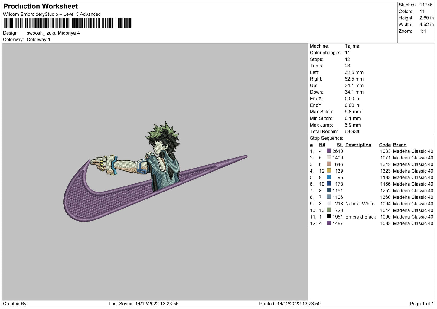 Izuku Swoosh