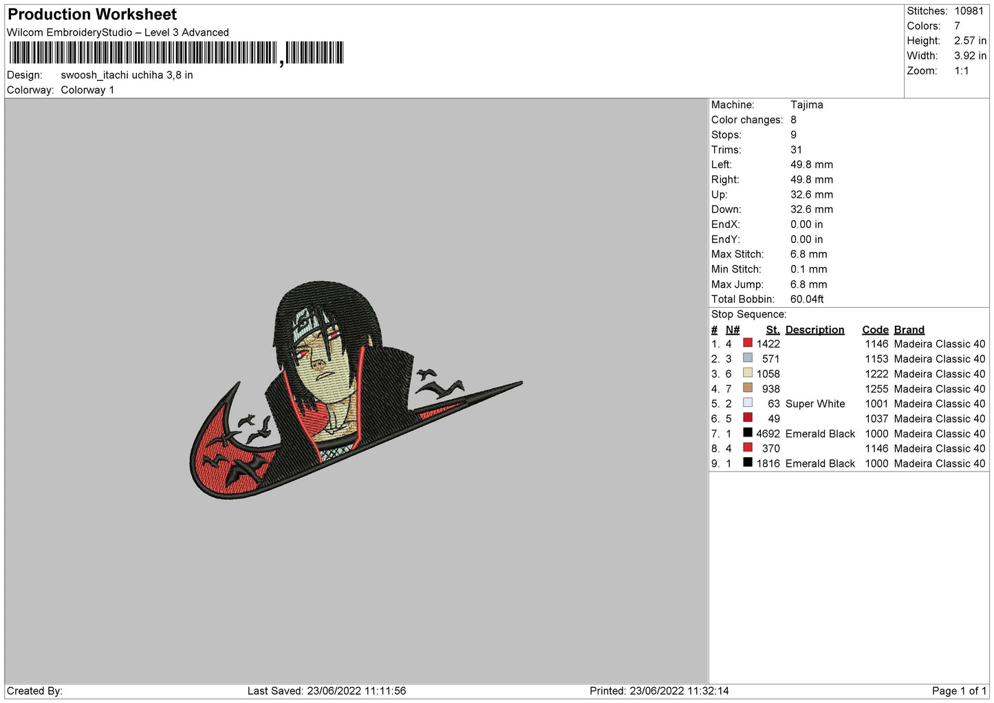 Itachi Swoosh