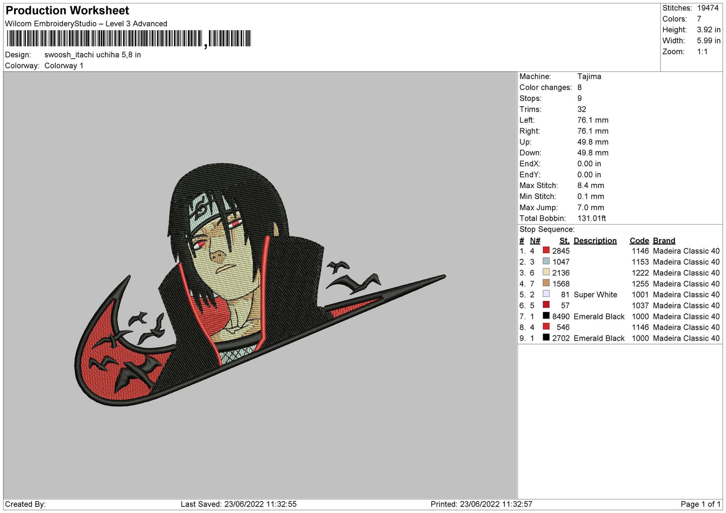 Itachi Swoosh