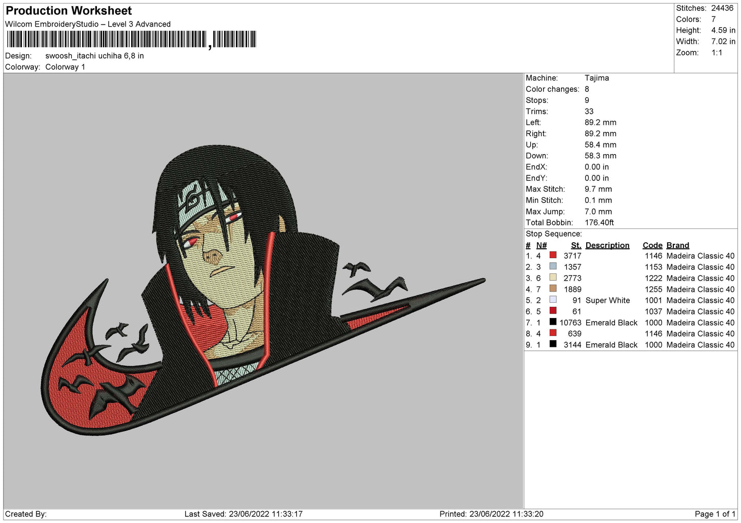 Itachi Swoosh