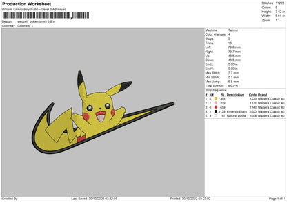 Pikachu Swoosh 2