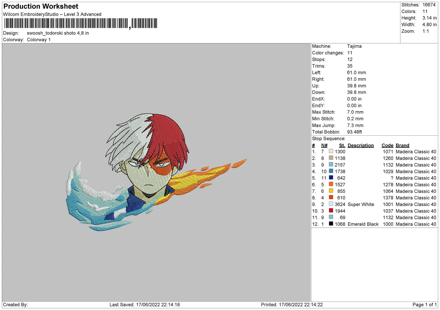 Todoroki Swoosh