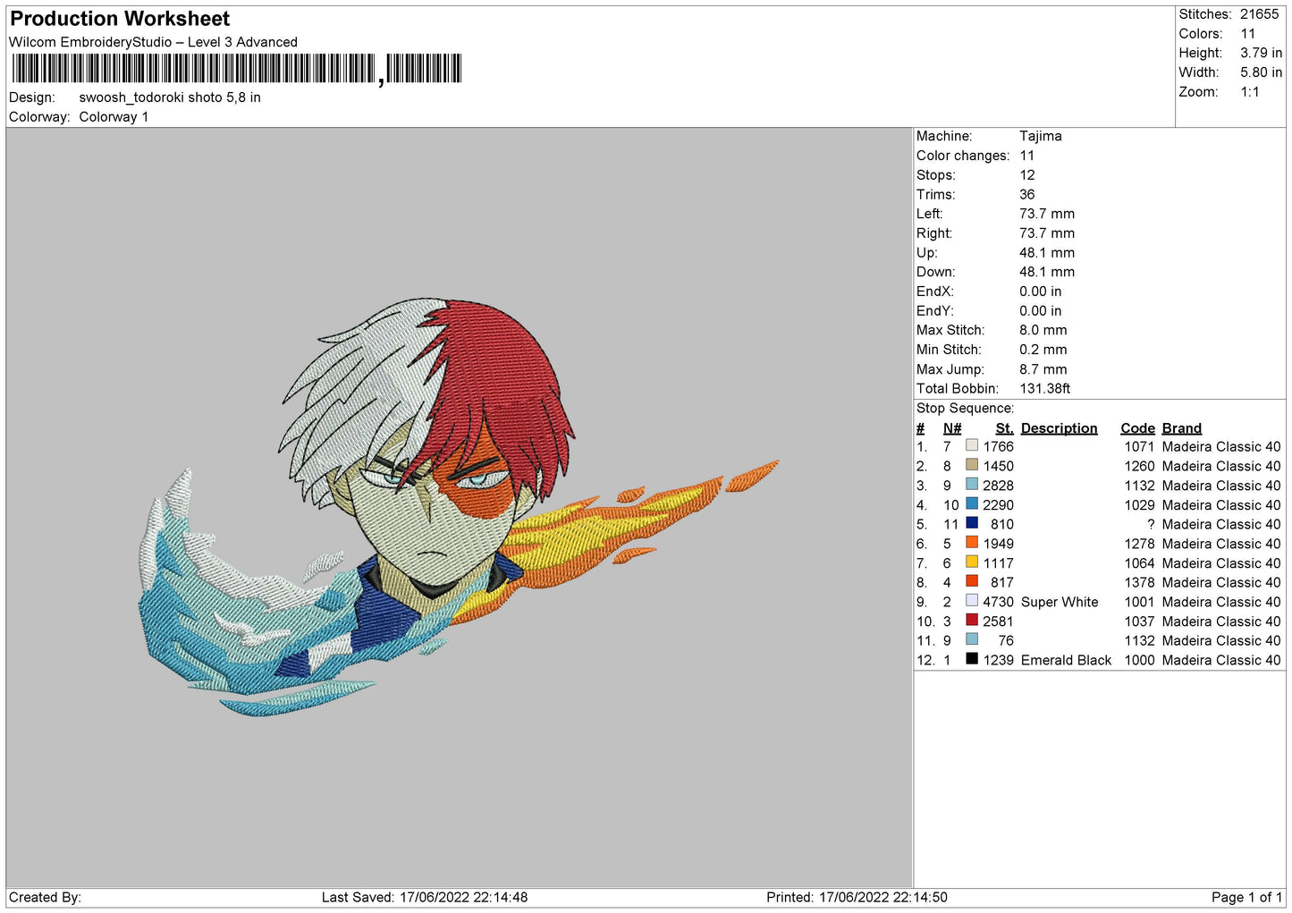 Todoroki Swoosh