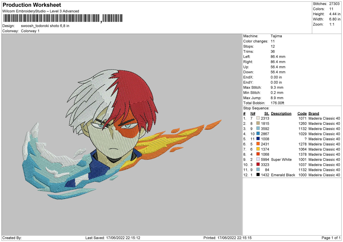 Todoroki Swoosh