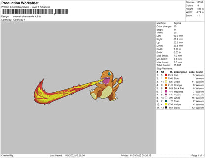 Charmander Swoosh 2