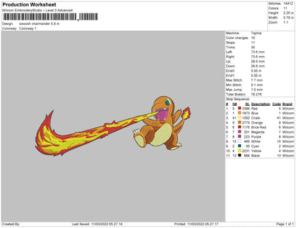 Charmander Swoosh 2