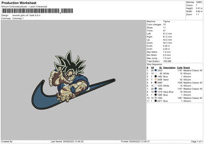 Goku Swoosh